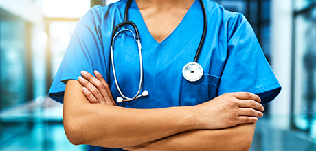 Doctor with stethoscope