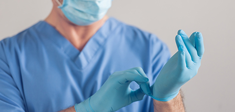 Sterile gloves