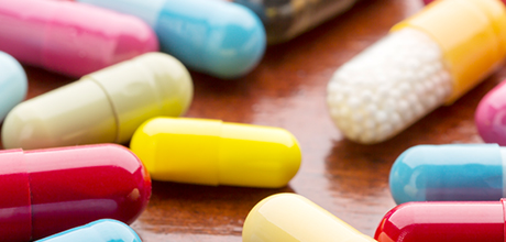Colorful pills