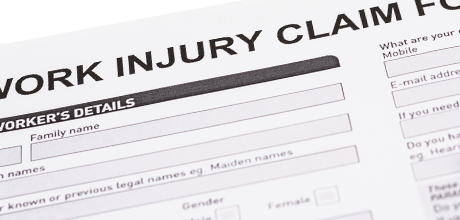 Work injury claim