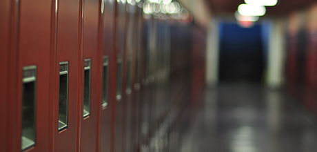 School hallway