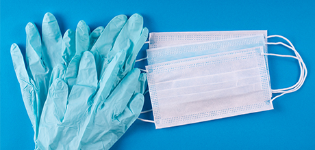 gloves and masks
