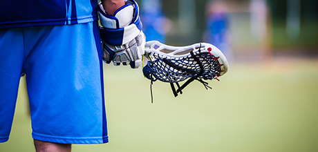 lacrosse player