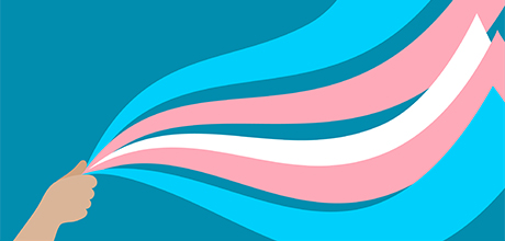 transgender pride flag