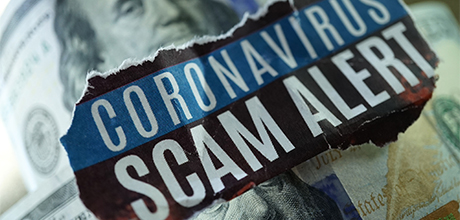 coronavirus scam alert