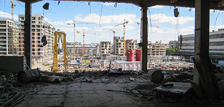 building demolition