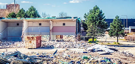 demolition site