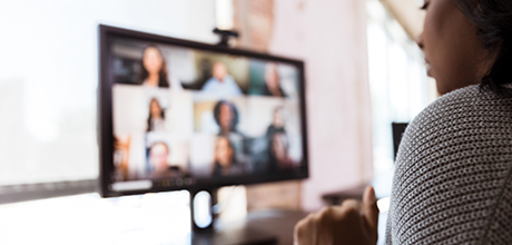 virtual work meeting