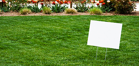 Yard sign
