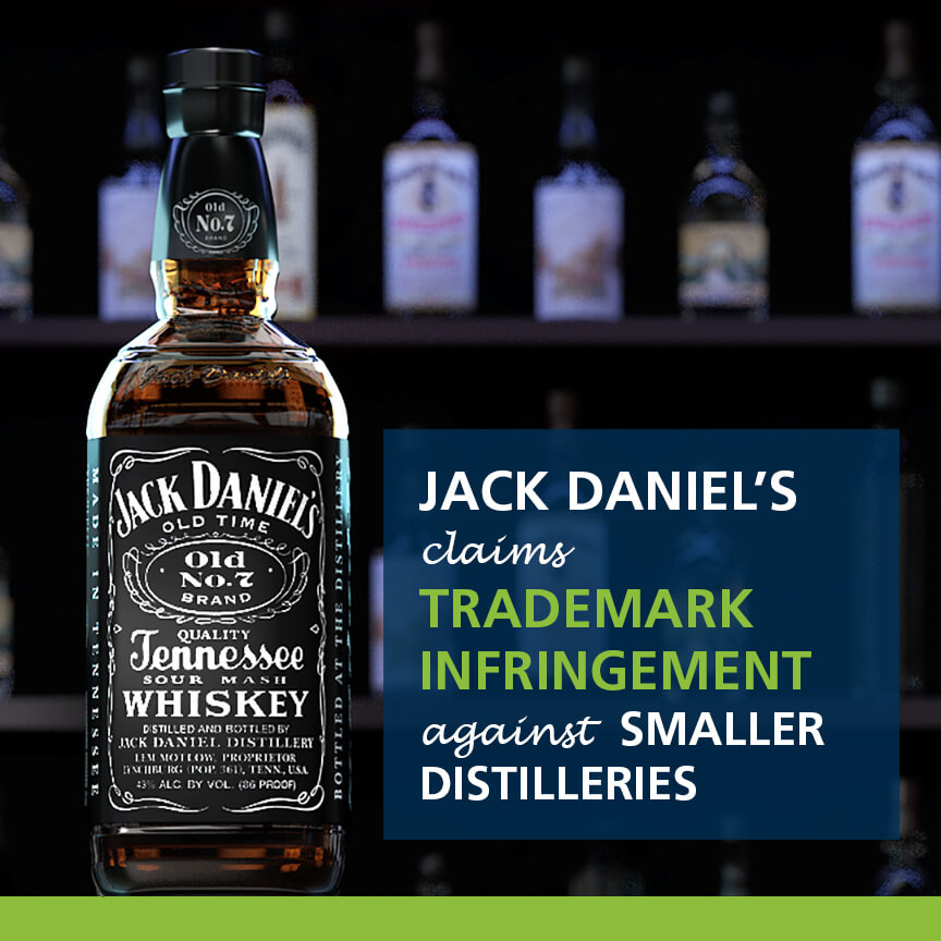 jack daniels claims trademark infringement