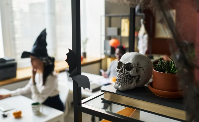 Halloween Theme in an Office