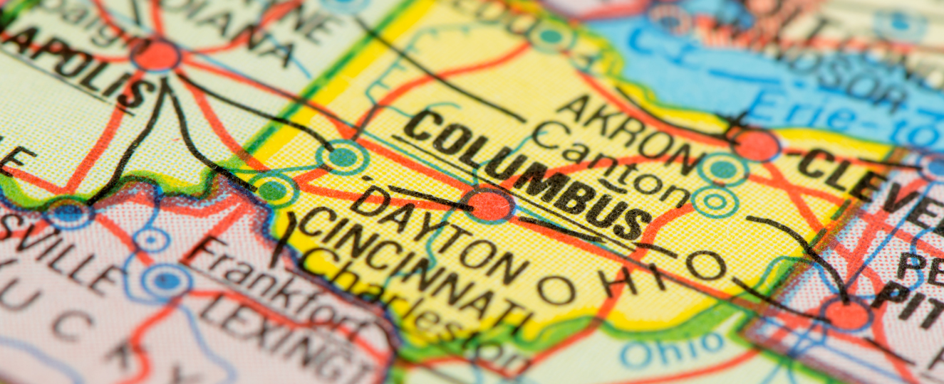 Map of Ohio